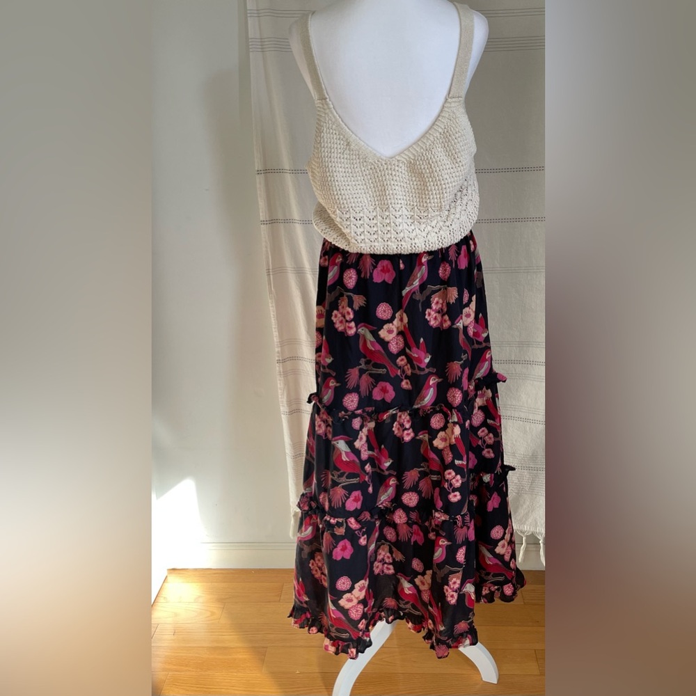 Floral Ruffle Maxi Dress - Picture 10 of 15